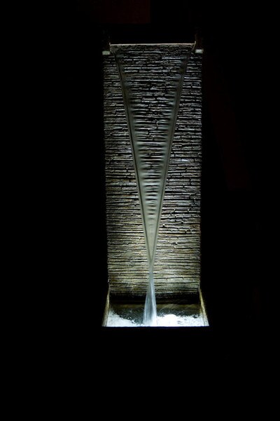 Terrain Wall Fountain with Light